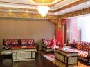 Prasad and his wife in Tibet,at Thangka Hotel,Lhasa  » Click to zoom ->