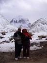 Prasad and his wife in Tibet,under Mt.Kailash,Sept.-Oct.2008  » Click to zoom ->